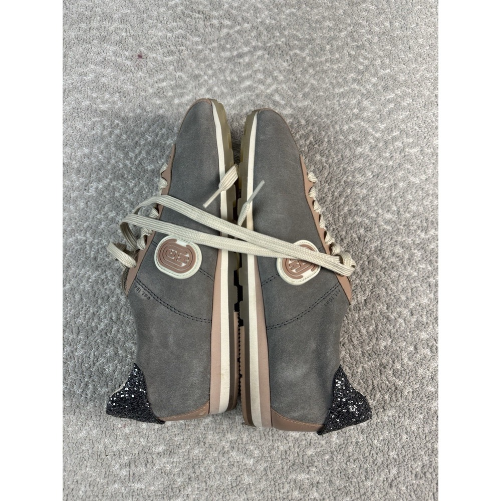 Coach Women's C170 Retro Runner With Coach Patch Gray Blush Glitter Size 9.5B - Picture 11 of 12